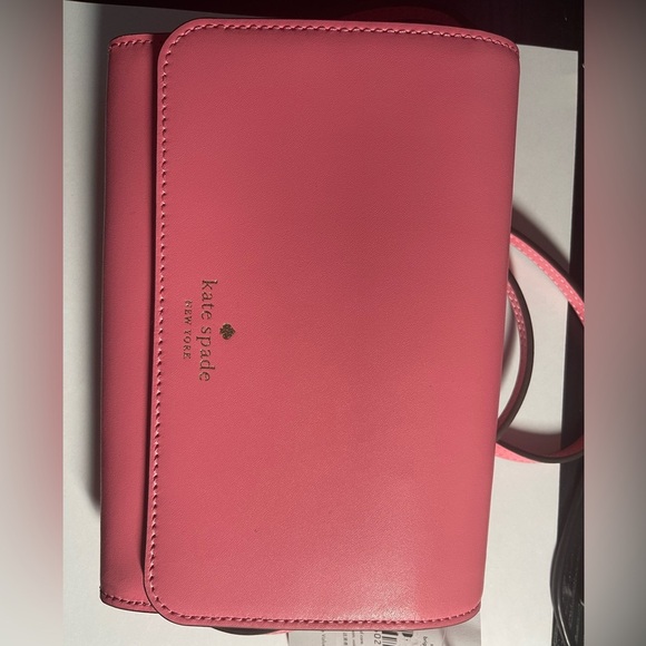 NEW Kate Spade Leather Kerri Crossbody Bag, Bright Blush - Picture 5 of 9